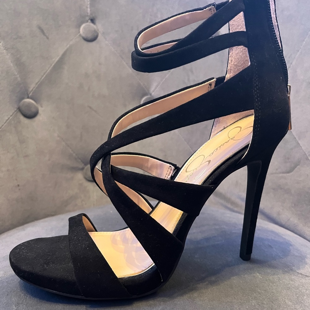 Jessica Simpson Suede Strappy Sandals